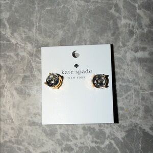 GIVEAWAY NWT Kate Spade Gold and Silver Crystal Earrings